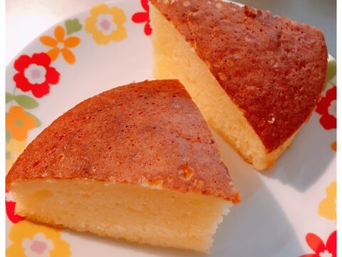 ハンドミキサー不要！ふわふわしっとりケーキ♪